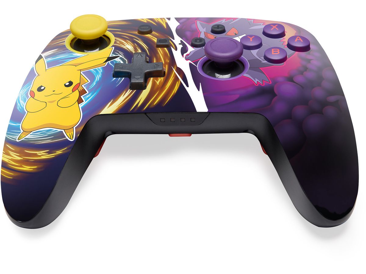 POWER A Enhanced Wireless Ctrl. NSGP0420-01 NSW, Pikachu vs. Gengar (0617885133411)