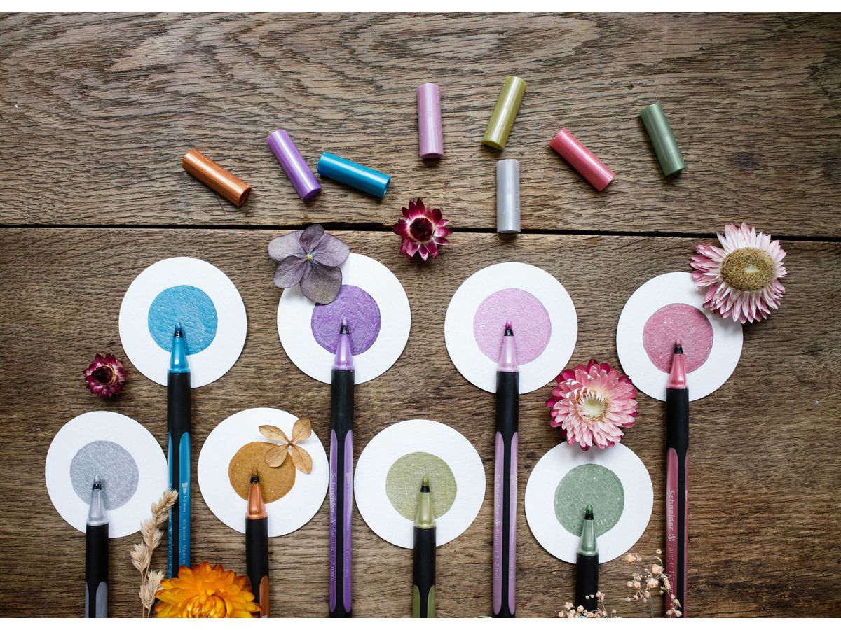 SCHNEIDER Fasermaler Paint-it 1-2mm ML02011502 8er Etui (4004675153883)