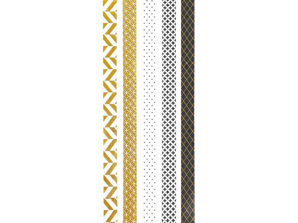 I AM CREATIVE Washi Tape Set 6 4085.113 15mmx5m 5 Stück (7611983201310)