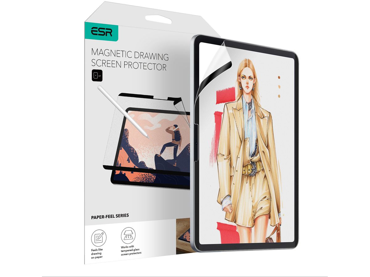 ESR Paper-Feel Magnetic Screen 3C04210100106 iPad Air13 2024 (4894240212028)