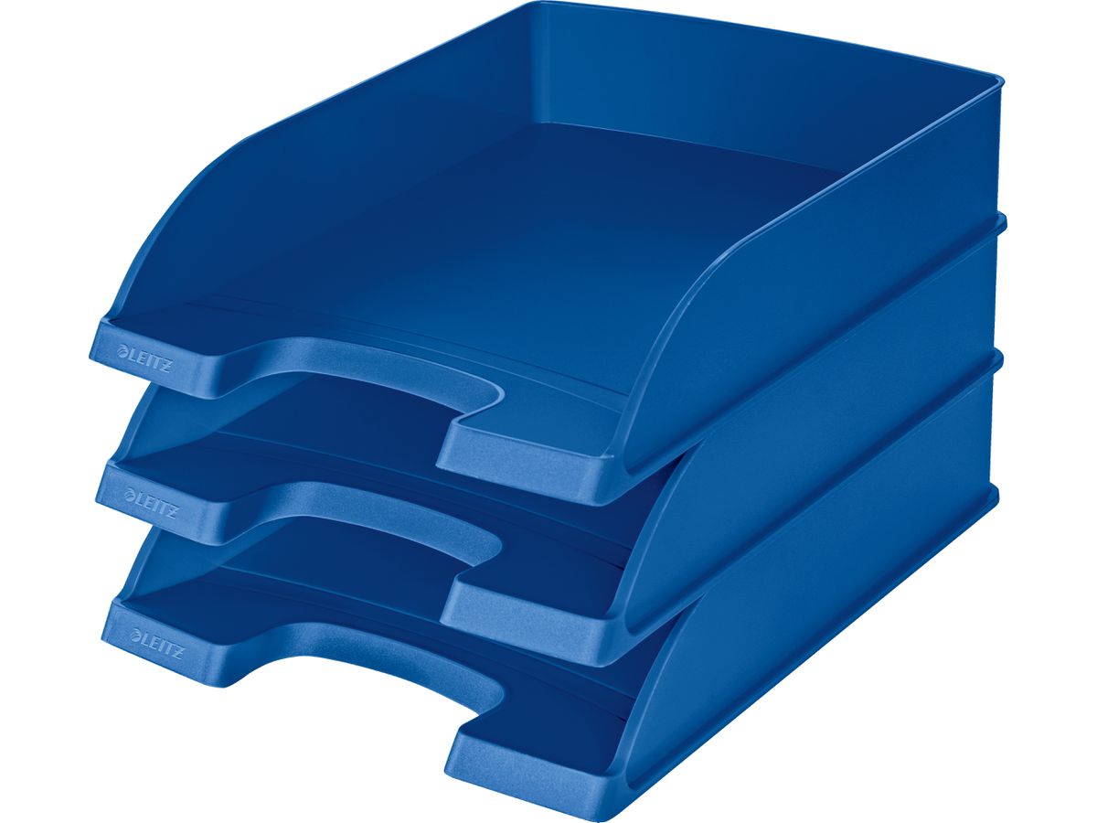LEITZ Briefkorb Plus A4 52270035 blau (4002432311057)