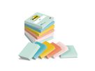 POST-IT Beachside 76x76mm 654-6-BEA 5-colori ass. 6x100 fogli (4054596926103)