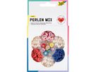 FOLIA Perlen Mix 32023 Happy 160 Teile (4001868133349)