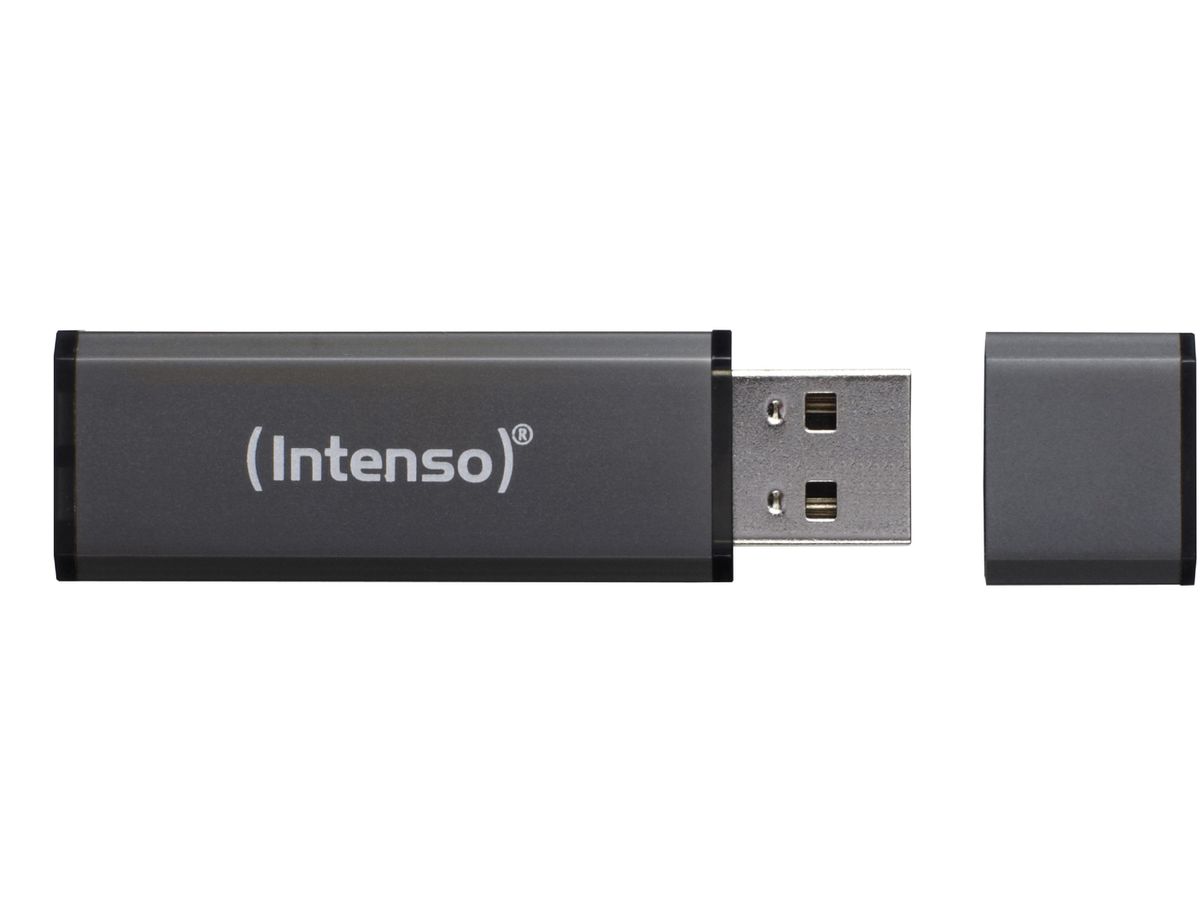 INTENSO USB-Stick Alu Line 32GB 3521481 USB 2.0 antracite (4034303016419)