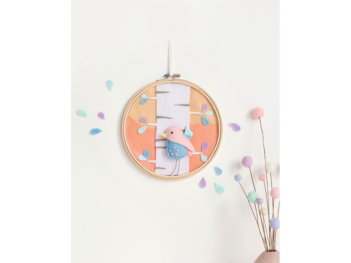 FOLIA Bastelfilz 150g,20x30cm 520495 Pastell (4001868104097)