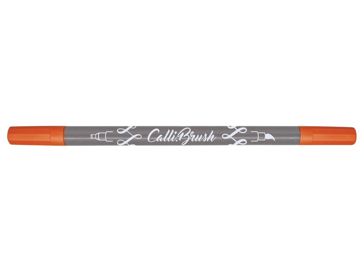 ONLINE Callibrush Pen DoubleTip 2.0mm 19075/6 Chili (4014421190758)