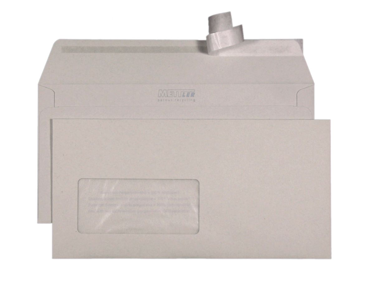 METTLER Couvert Fenster links C5/6 7045 100g, recycling 500 Stk. (7640126061016)