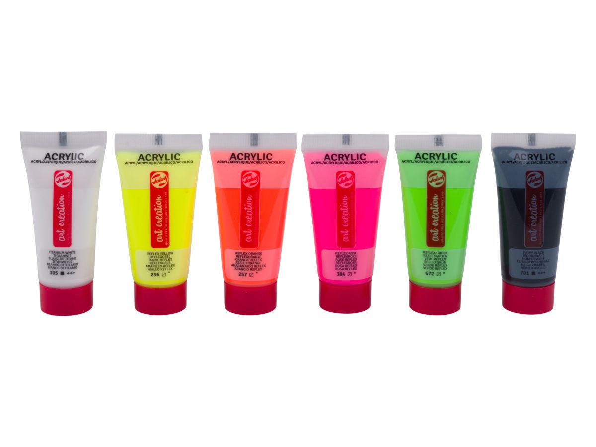 TALENS Acrylfarbe 6x12ml 9021864M Reflex (8712079535674)