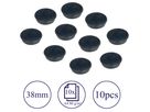 FRANKEN Magnete 38mm HM38 10 schwarz 10 Stück (4016946052450)