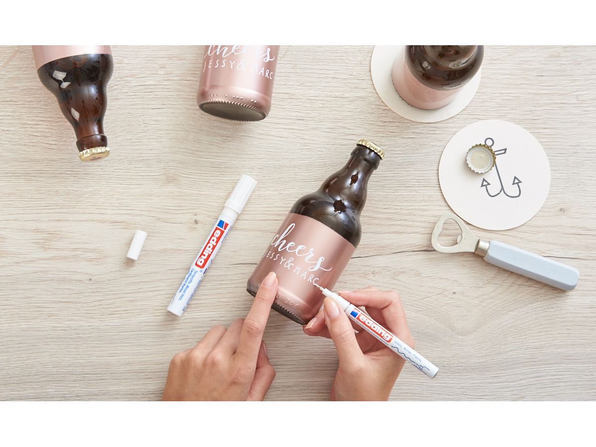 EDDING Paintmarker 780 0,8mm 780 CREA hellblau met. (4057305016096)