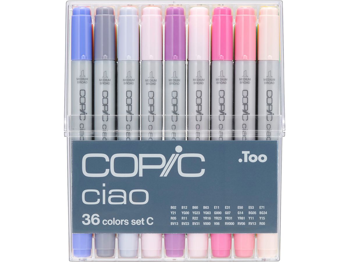 COPIC Marker Ciao 22075363 36er Set C (4511338063262)