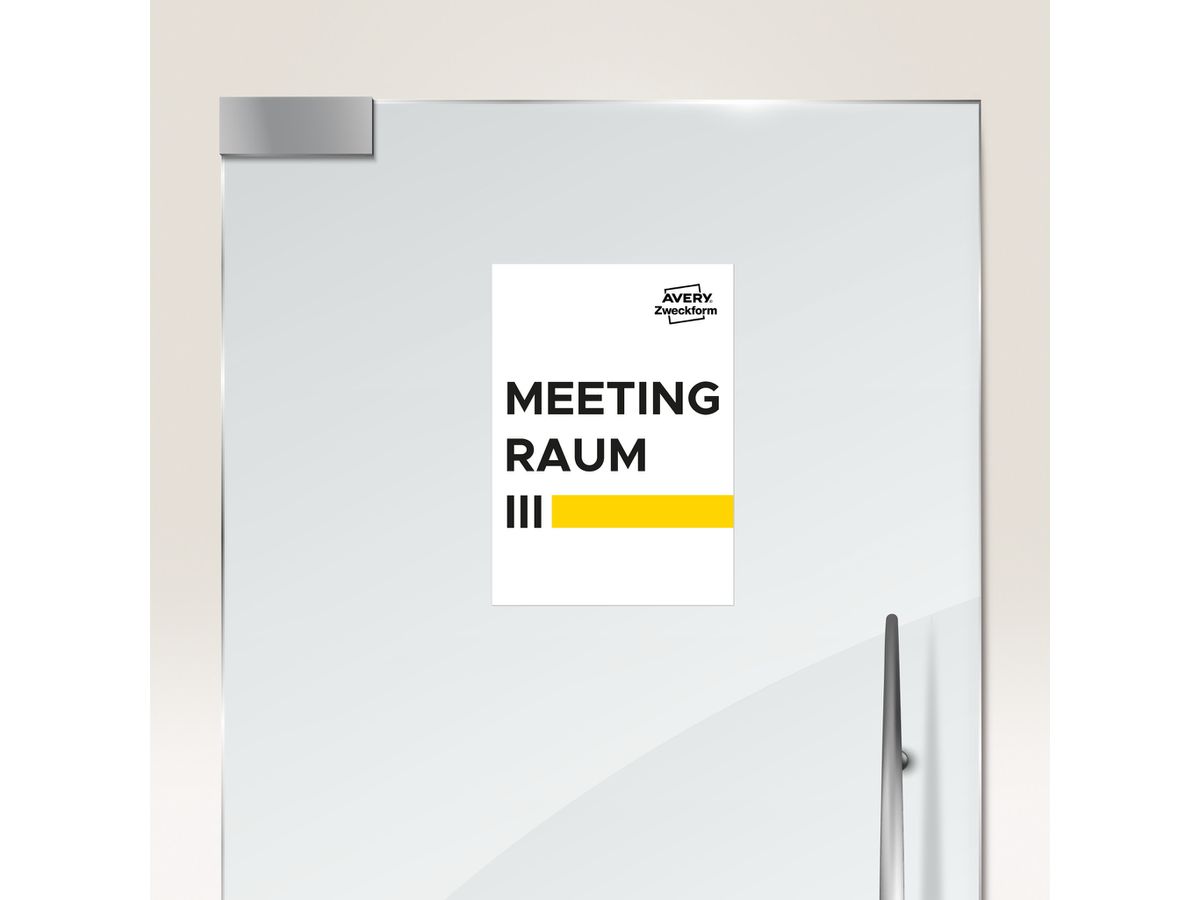 AVERY ZWECKFORM Etichette 210x297mm 3478-200 bianco 220 pz./200+20 fogli (4004182249628)