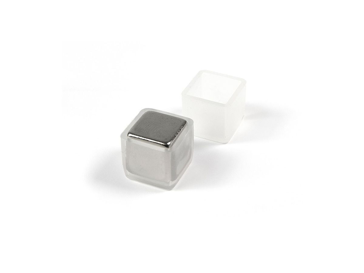 TRENDFORM Magic Magnets CUBE MM2010 4er Set silber (7640111231417)