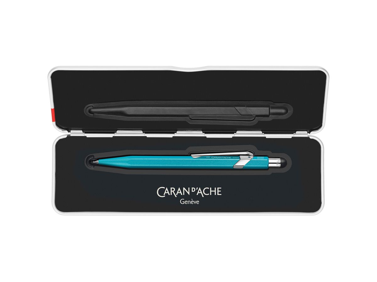 CARAN D'ACHE Porte-mines 849 Colormat-X 844.681 turquoise, Slimpack (7630002353489)