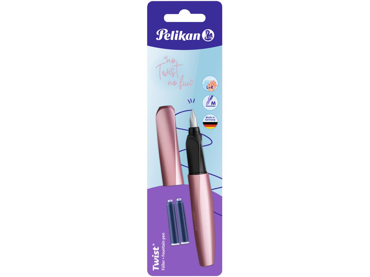 PELIKAN Füllhalter Twist M 806268 Girly Rose (4012700806260)