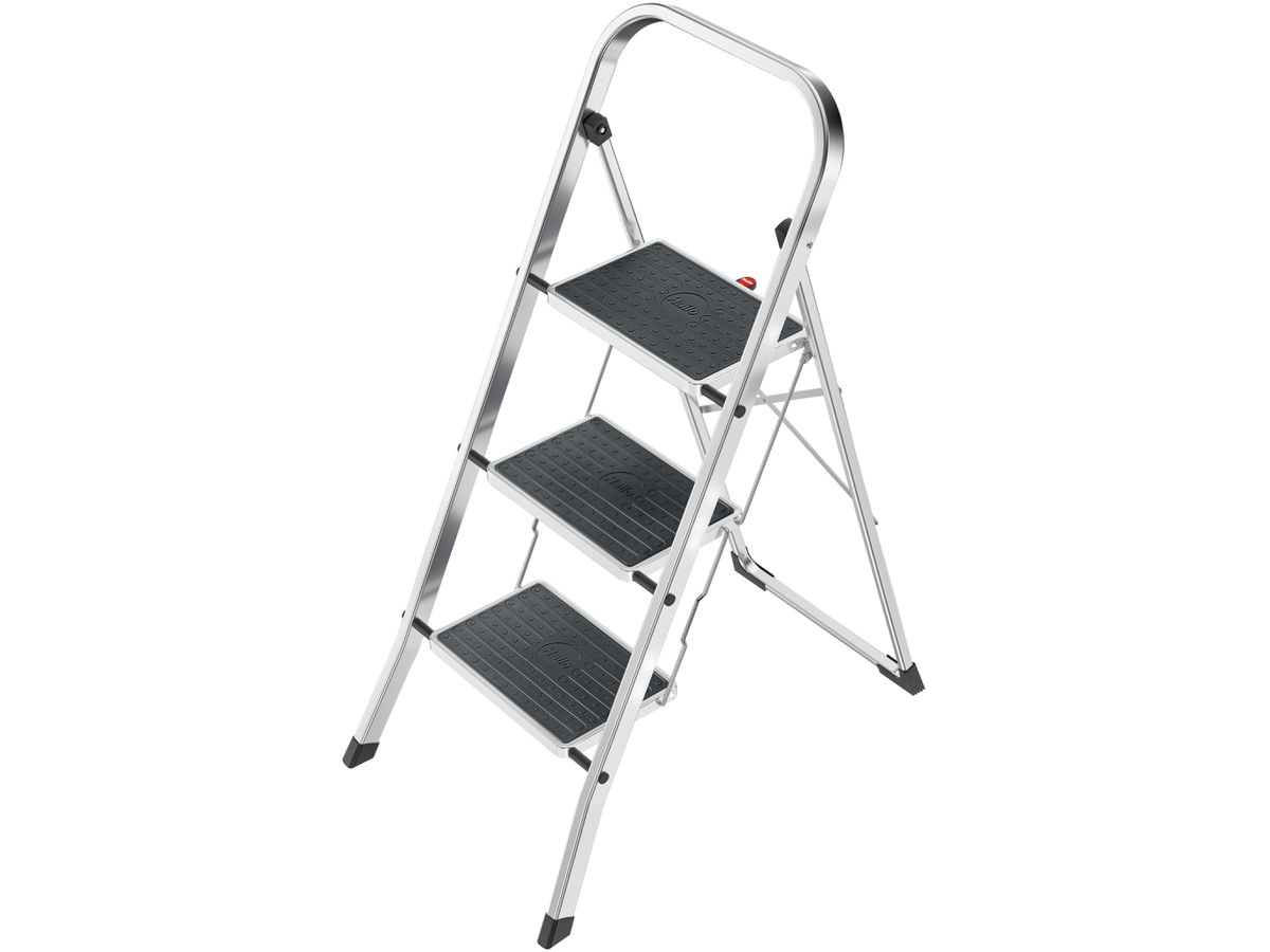 HAILO Klapptrittleiter K70 370.439345.00 3 Stufen (4007126439345)
