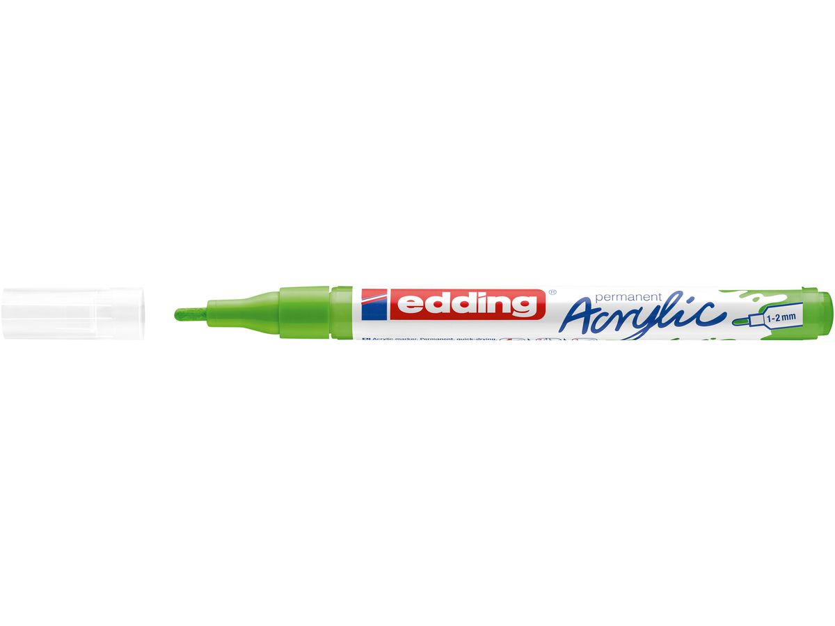 EDDING Acrylmarker 5300 1-2mm 5300-927 yellow green (4057305027641)