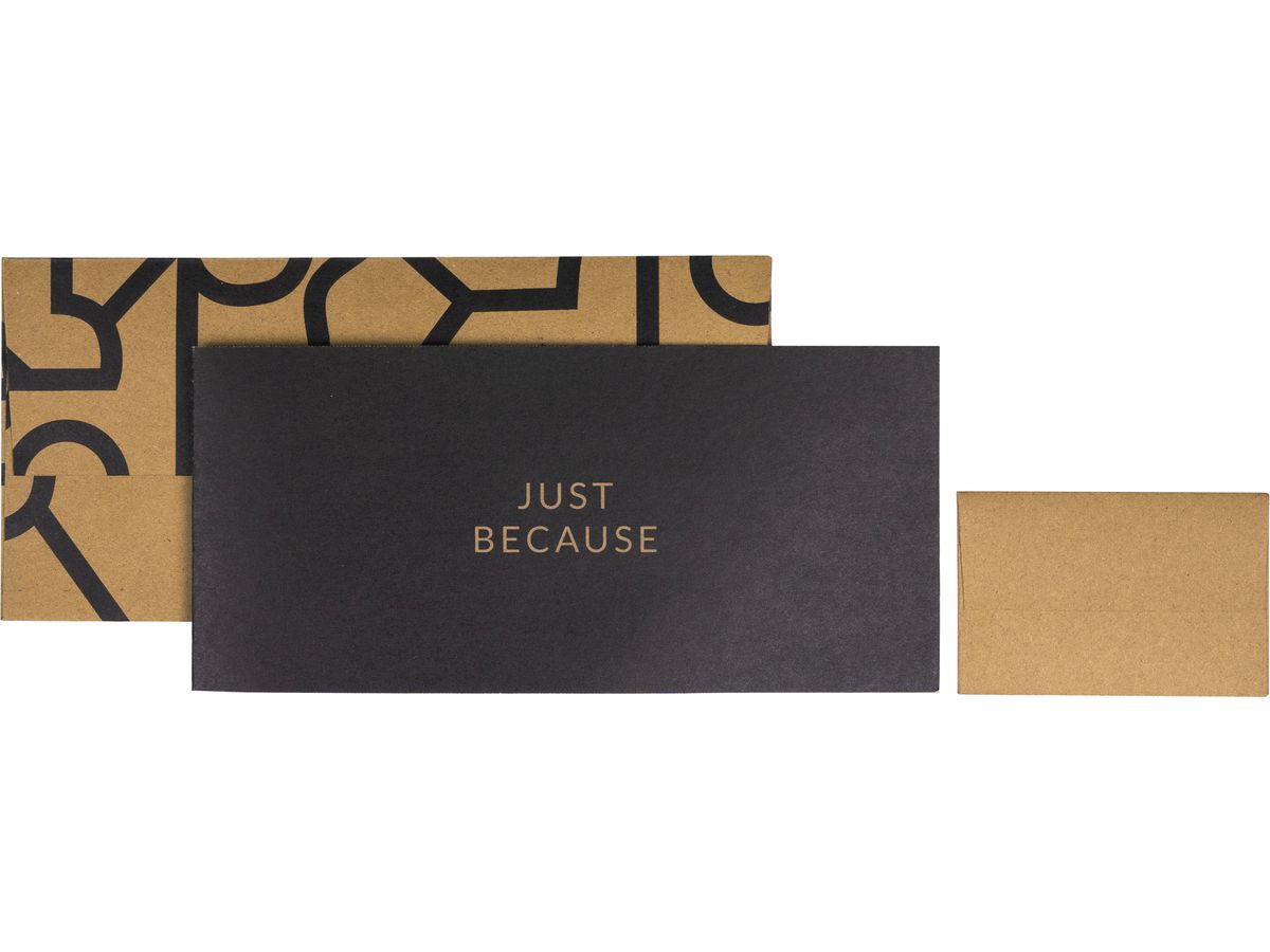 STEWO Carte cadeau Tao 2581534250 beige 11x23cm (7630050868393)