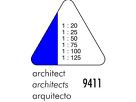DUX Règle triangulaire 9411 architect (4014509012521)