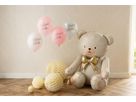 PARTYDECO Ballons 30cm SB14P3420816 Welcome Baby, rose 6 pièces (5904555099524)