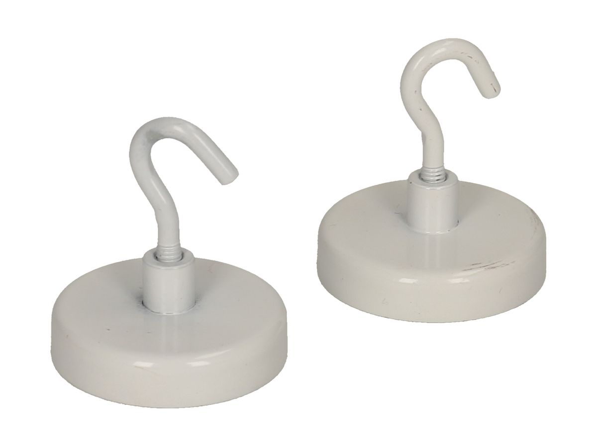 BOOFFICE Aimant à crochet 36mm PC 36 blanc 2 pcs. (7640114622403)
