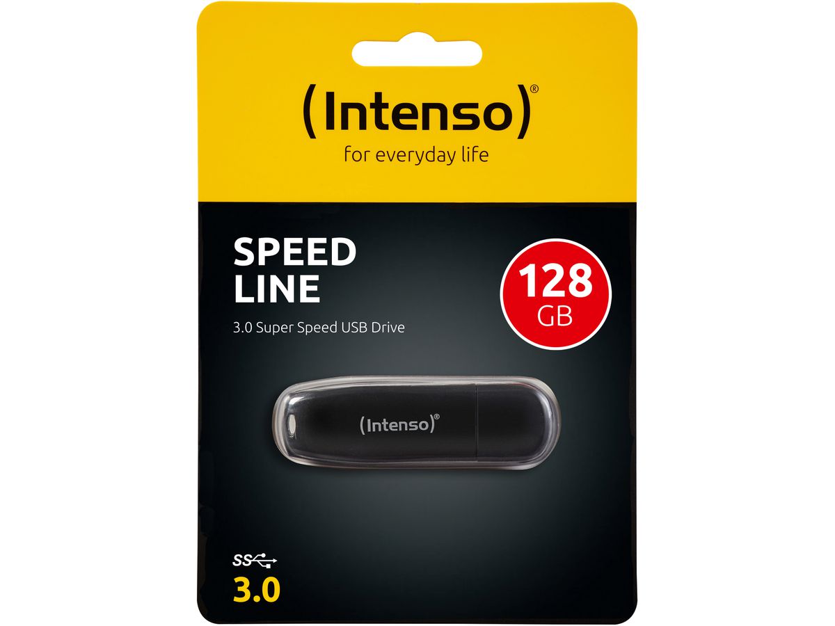 INTENSO USB-Stick Speed Line 128GB 3533491 USB 3.0 (4034303022069)