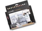 COPIC Marker Classic 20075731 Wallet Architektur, 12 Stück (4013695261256)