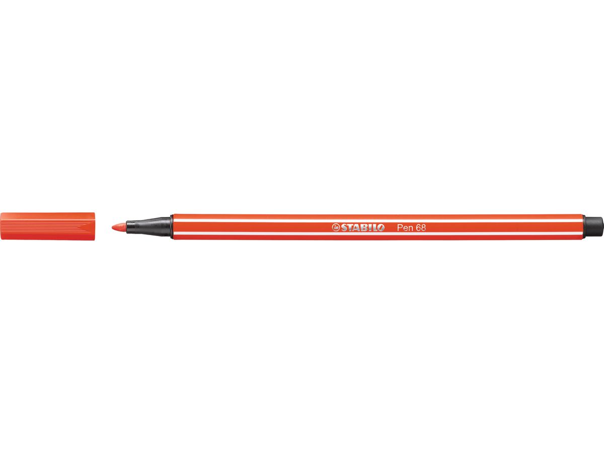 STABILO Fasermaler Pen 68 1mm 68/40 rot (4006381333269)