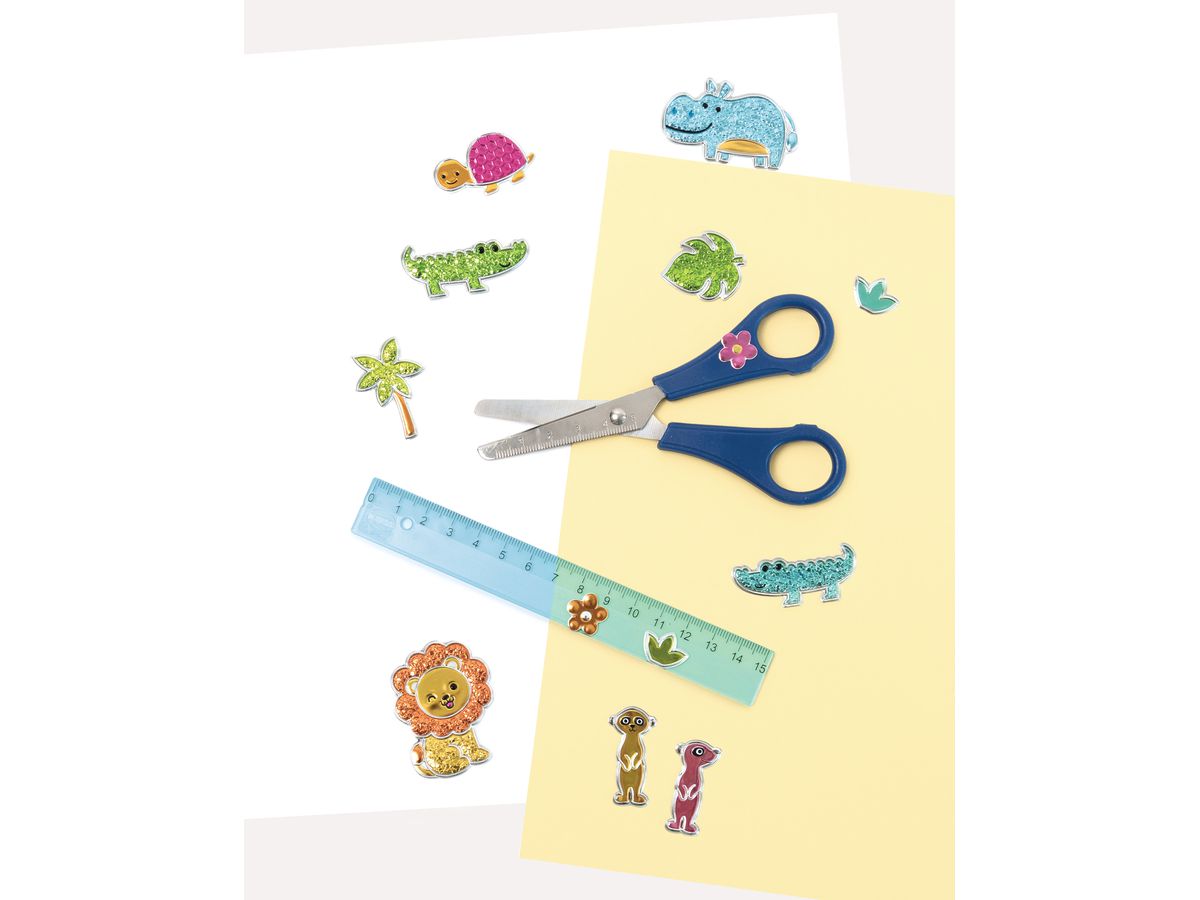 FOLIA Adesivi a bolle 14x21cm 19503 Safari (4001868106664)