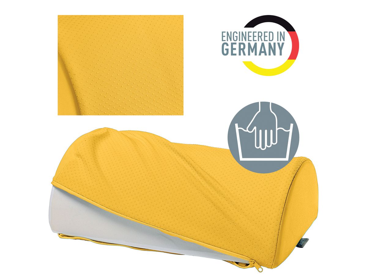 LEITZ Fussstütze Cosy 5371-00-19 gelb 260x140x405mm (4002432129584)