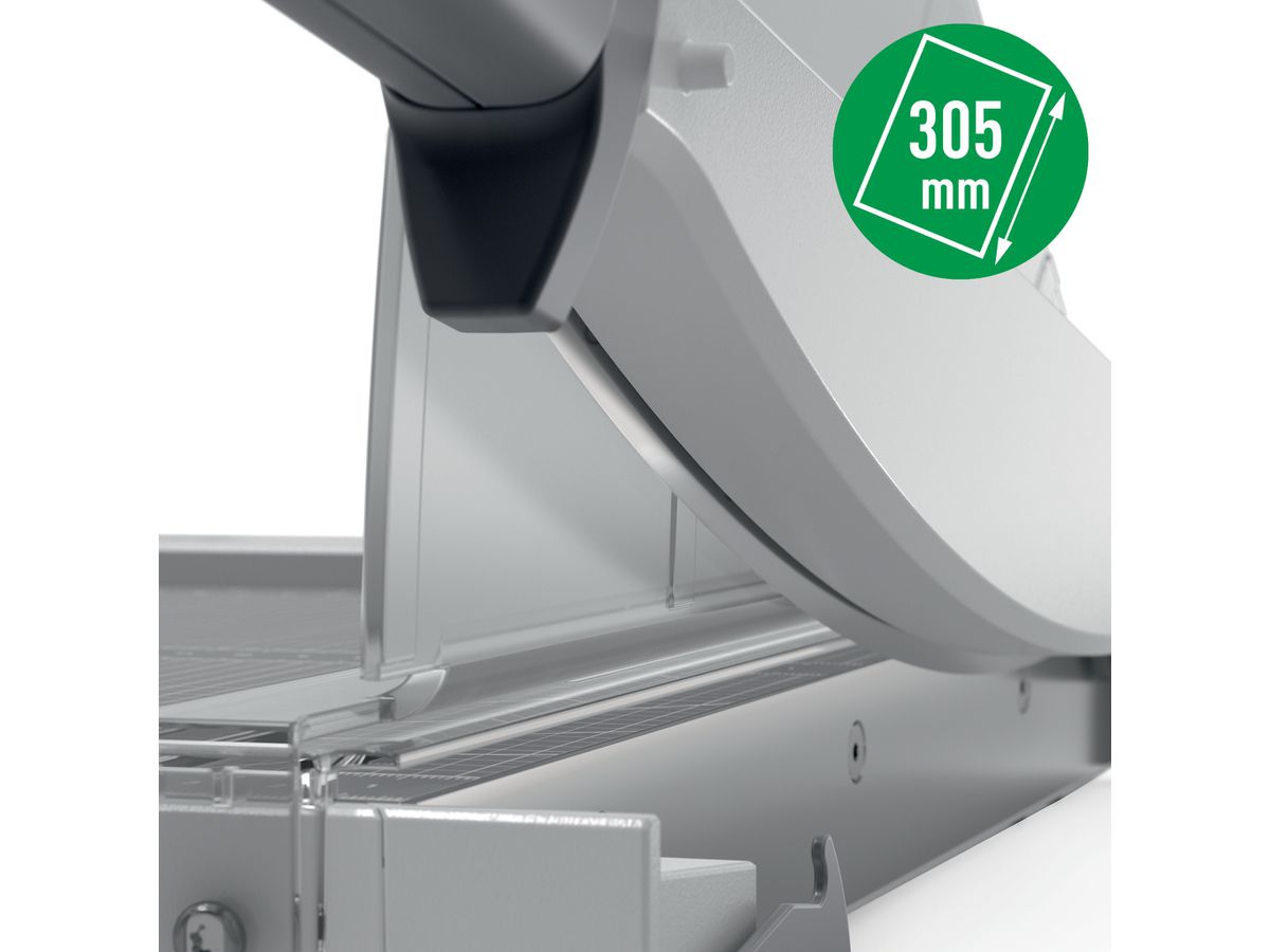 LEITZ Hebelschneidemaschine 9018-00-00 Precision Home A4 / 8 Blatt (4002432129676)