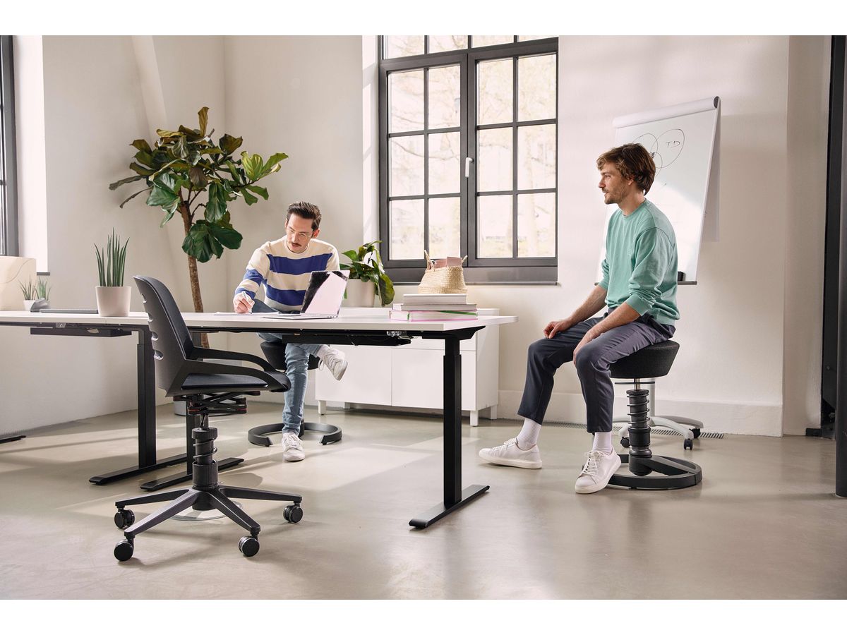 AERIS Sedia da ufficio Numo Task 962WRSTBKCU8 grigio/nero (4251814308301)