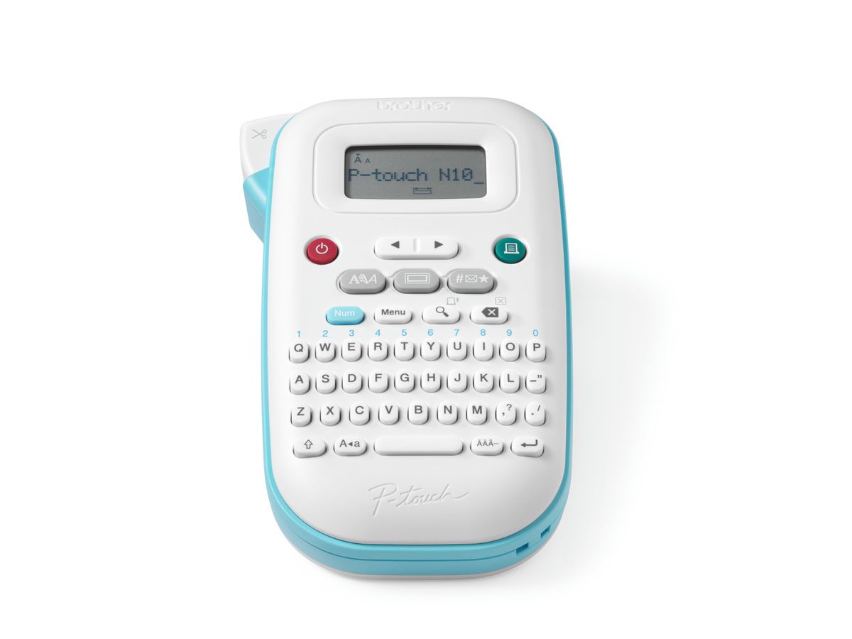 PTOUCH Beschriftungsgerät PT-N10 weiss/blau (4977766836470)