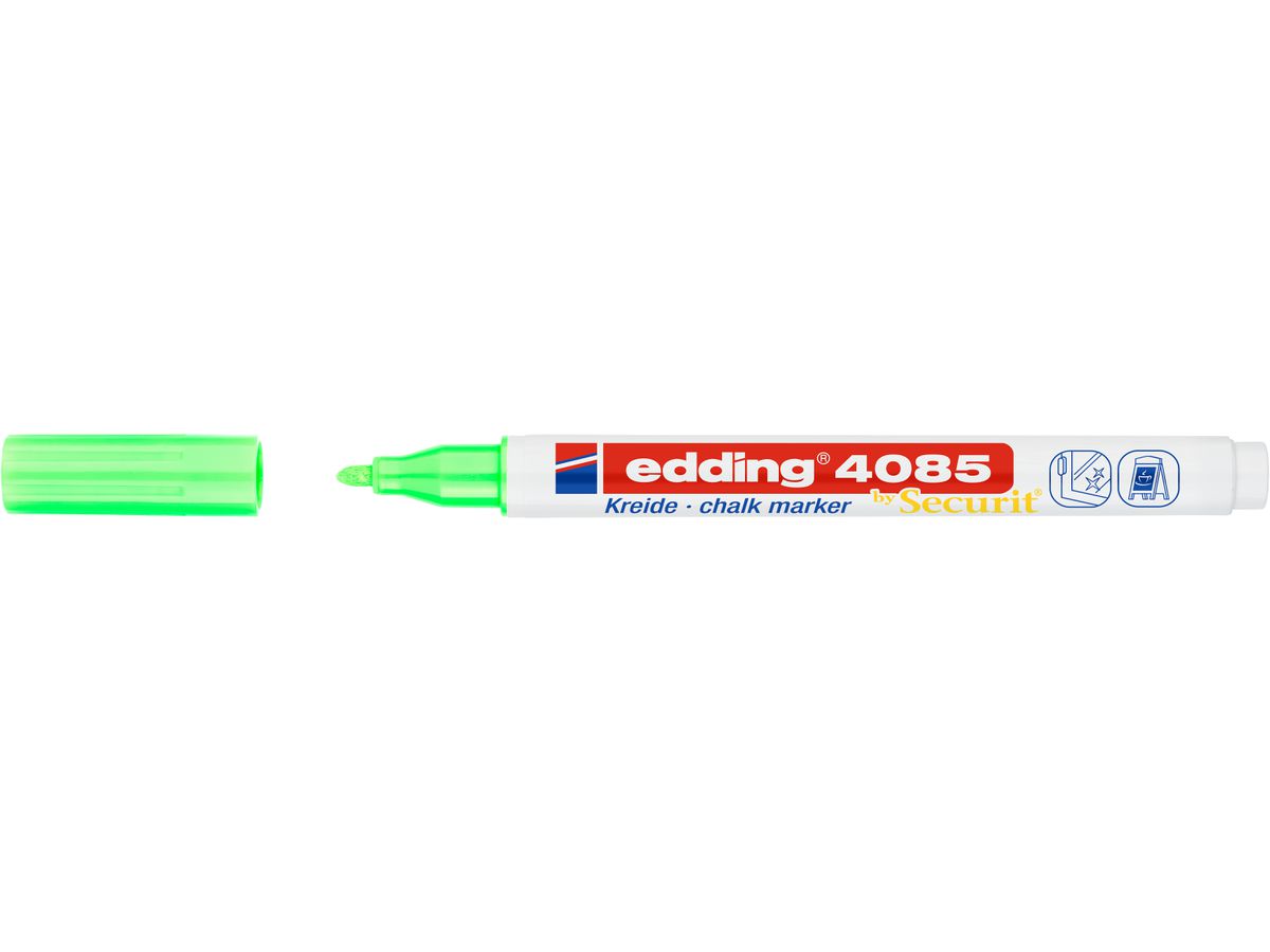 EDDING Chalk Marker 4085 1-2mm 4085-064 verde neon (4057305036513)