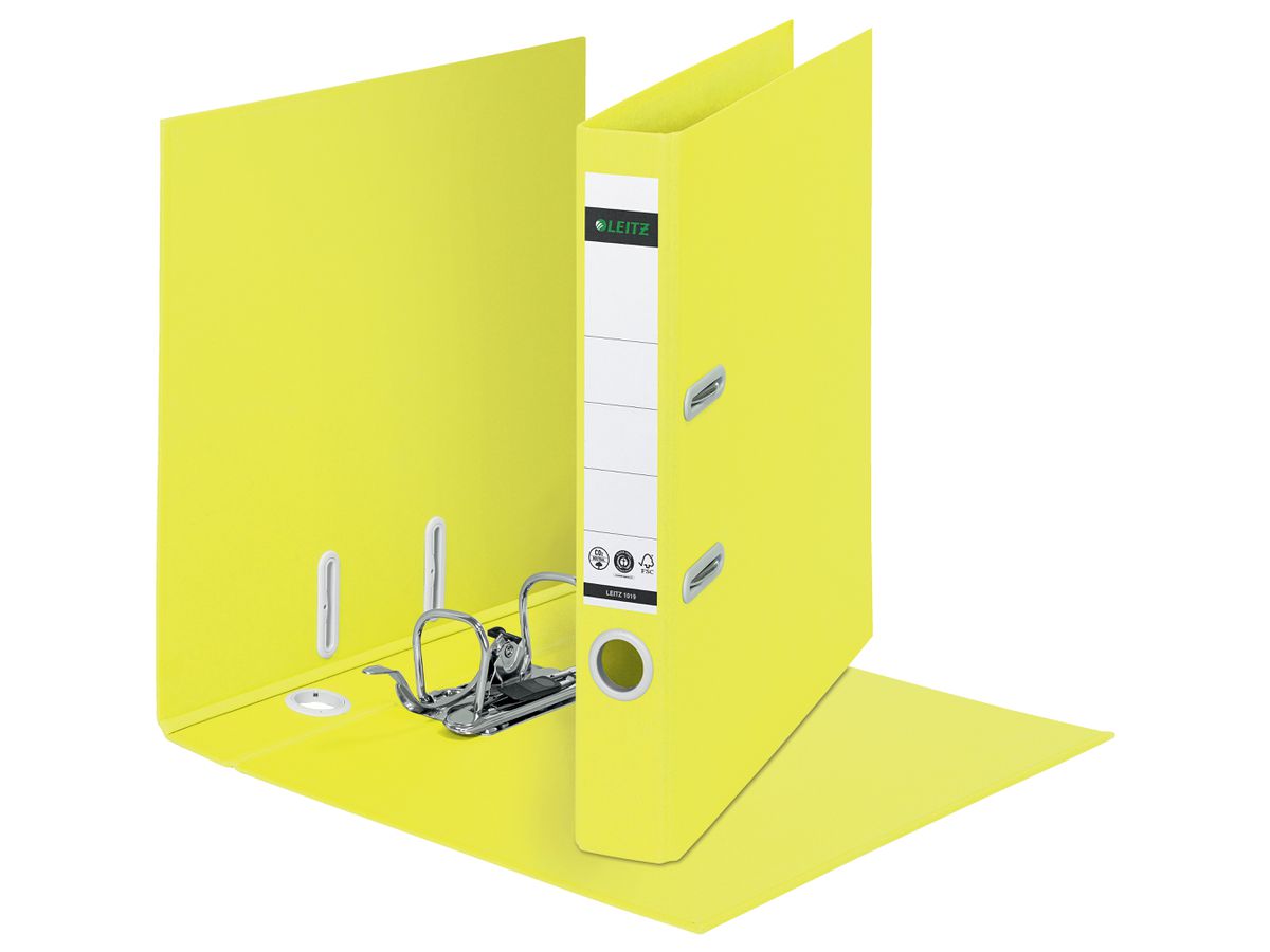 LEITZ Raccoglitore Recycle 5.2cm 1019-00-15 giallo A4 (4002432132270)
