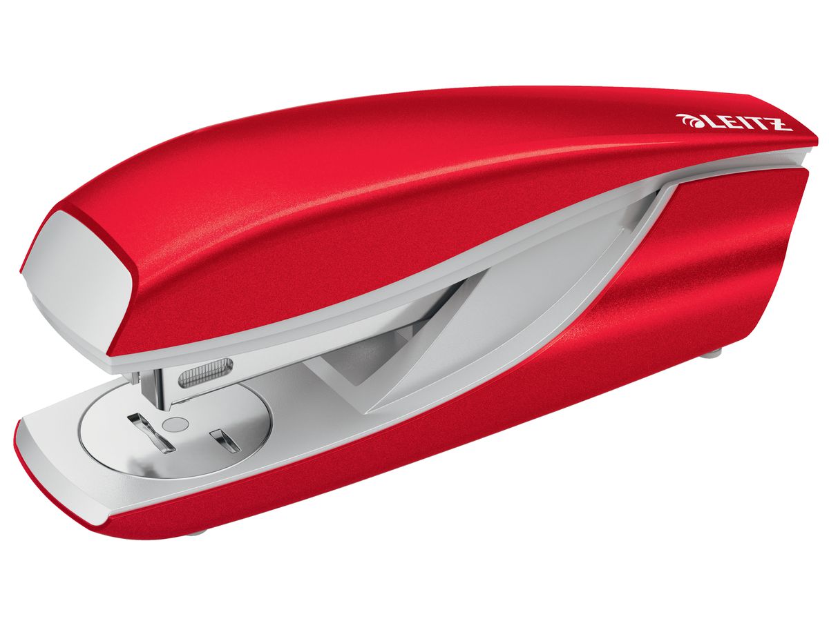 LEITZ Agrafeuse NeXXt WOW 5502 5502-10-26 rouge 30 feuilles (4002432135257)
