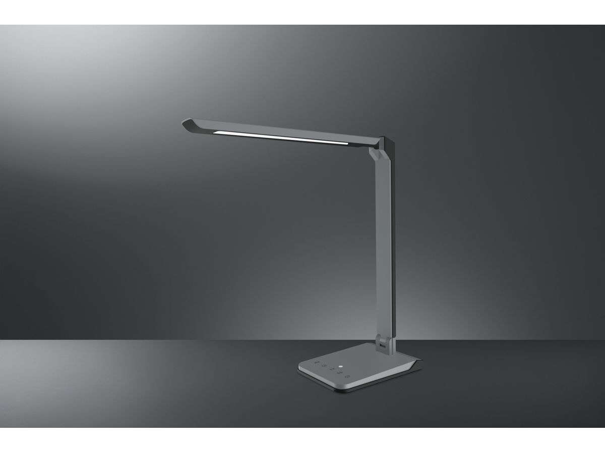 HANSA Lumina lampada da tavolo 41-5011.109 grigio (7612176093835)