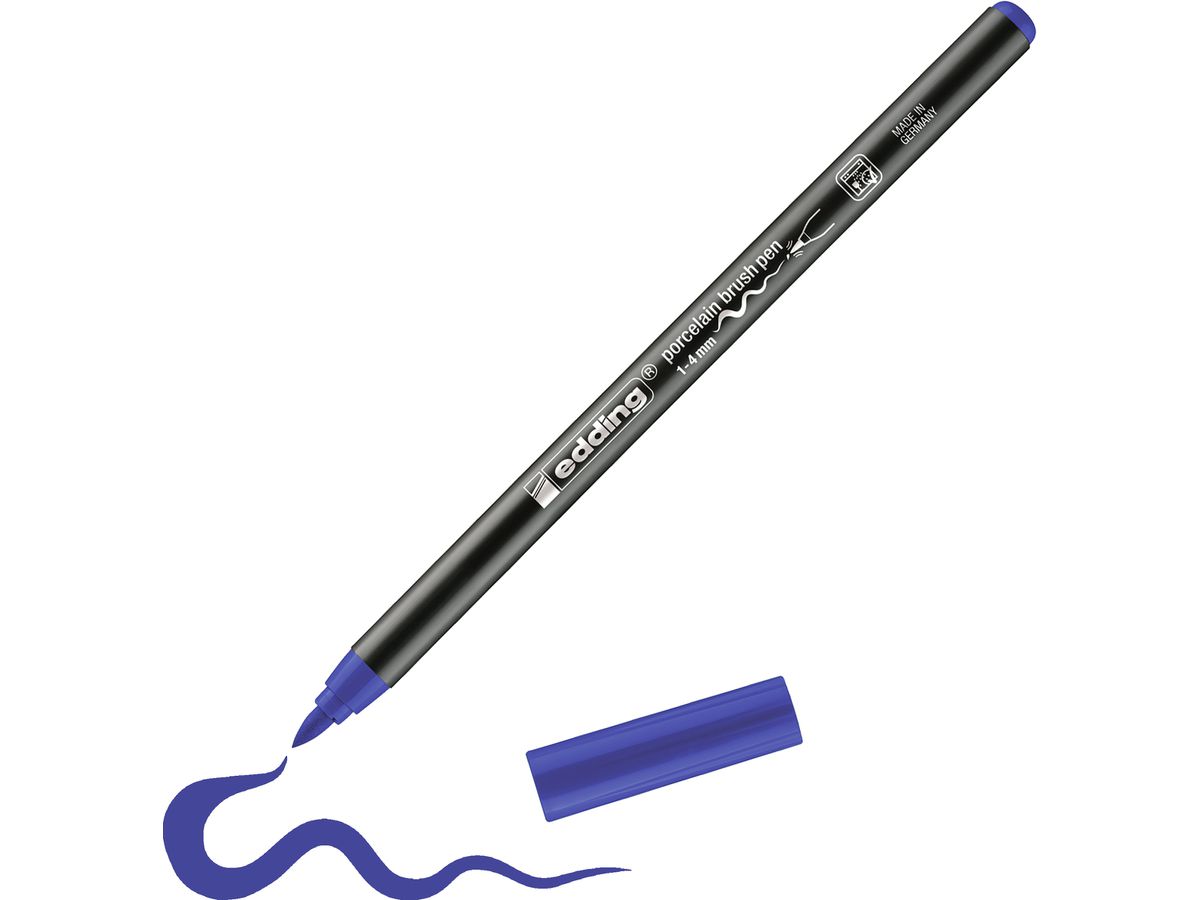 EDDING Porcellana Marker 4202 1-4mm E-4200 blu (4004764927869)