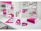 LEITZ Bucatrice/Cucitrice WOW 5095 5095-10-23 pink, Bundle 30 fogli (4002432396283)