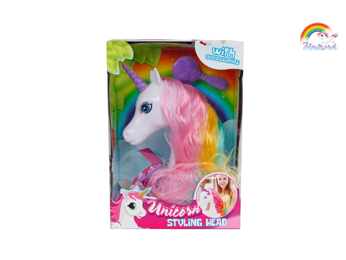ROOST Unicorn make up head 670044 With accessories 20cm (8713219446041)