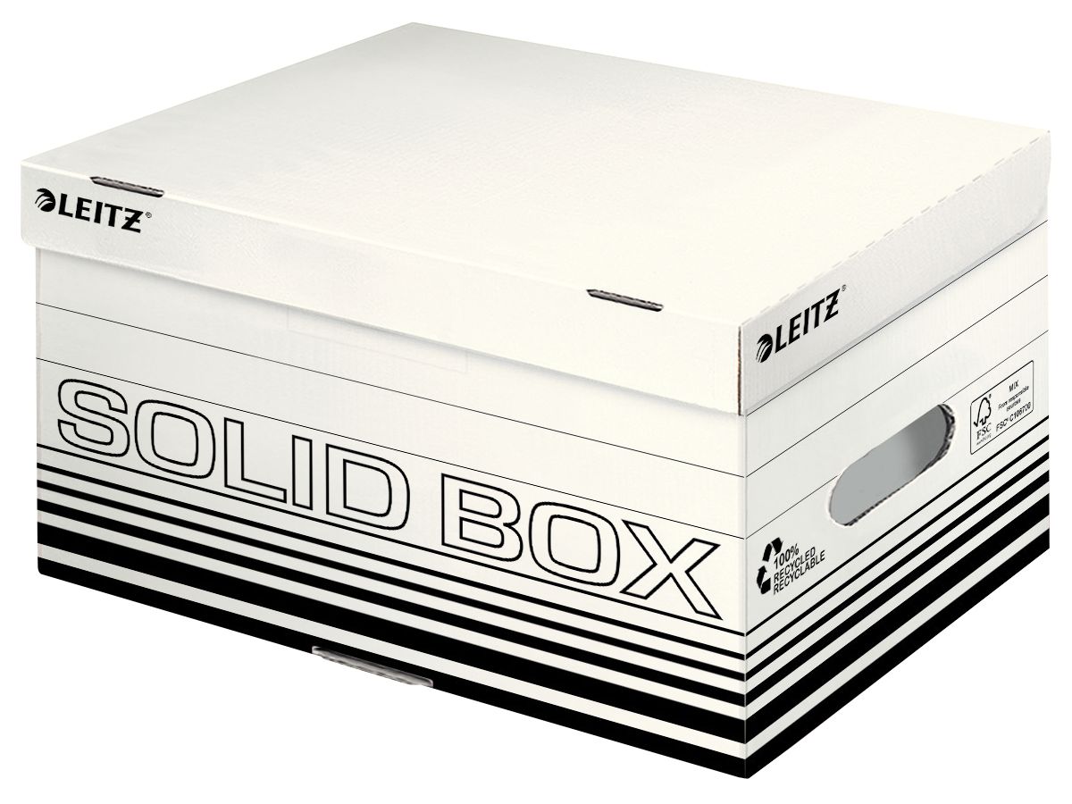 LEITZ Solid Box S 6117-00-01 bianco 265x195x370mm (4002432117925)