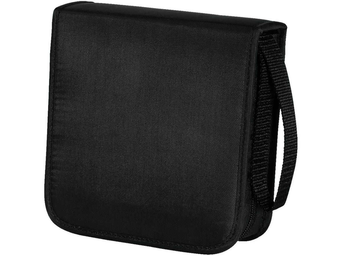 HAMA CD Wallet Nylon 40CD 33831 schwarz (4007249338310)