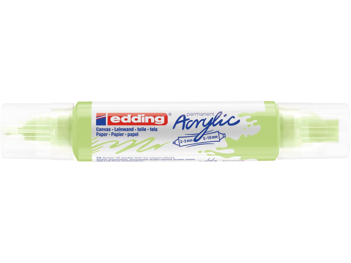EDDING Acrylmarker 5400 double liner 5400-917 pastel green (4057305028723)