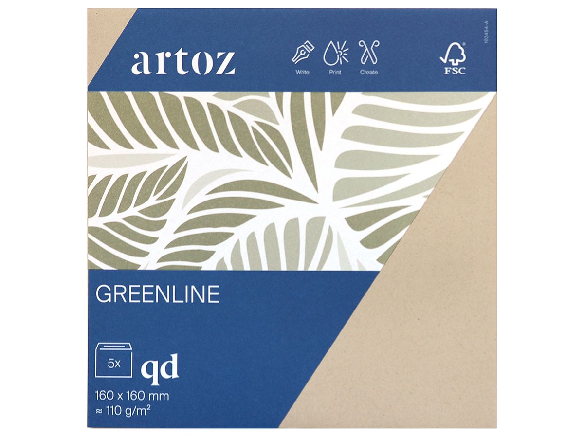 ARTOZ Couverts 1001 160x160mm 19245418-584 118g, desert 5 Stück (7612996823698)