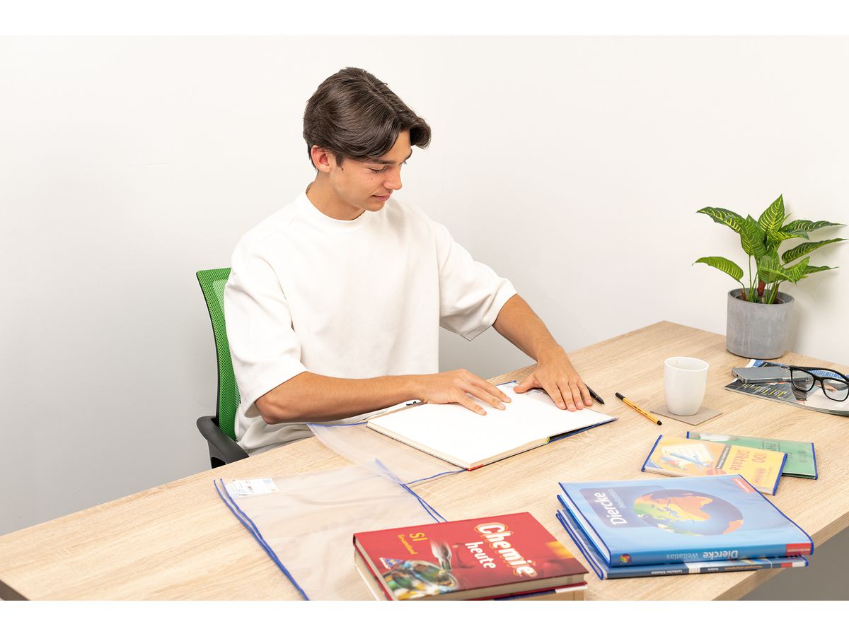 HERMA Buchschoner transparent 7270 540x270mm (4008705072700)