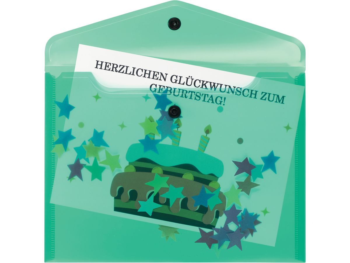 KOLMA Dokumententasche Easy A5 08.160.01 grün (7611967080214)