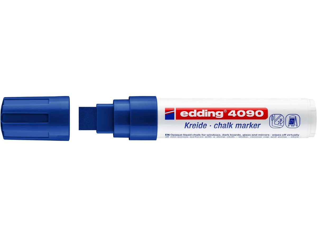 EDDING Windowmarker 4090 4-15mm 4090-3 blau (4004764787760)
