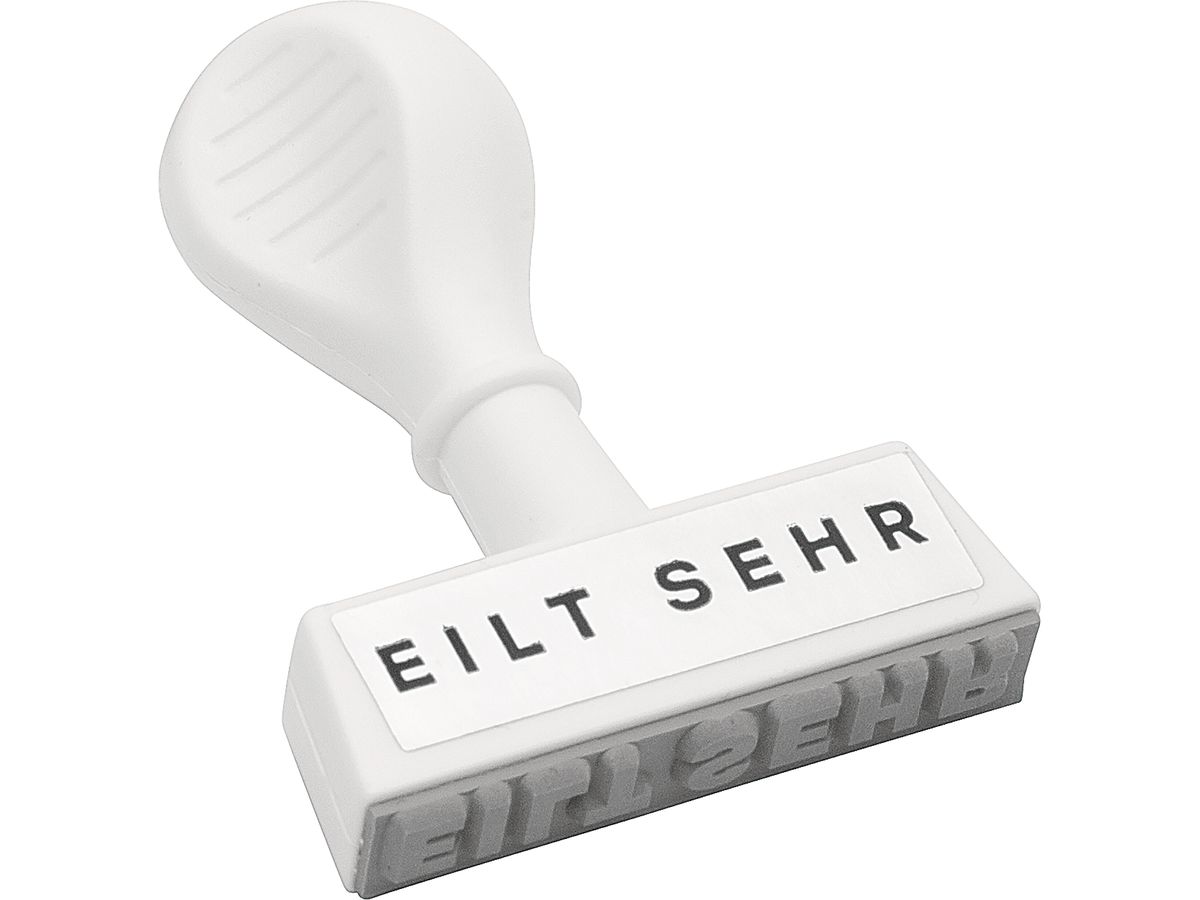 WEDO Timbro testo 193 19 Eilt sehr (4003801005898)