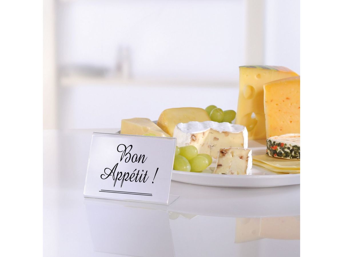 SIGEL Display informazioni/prezzi A8 PA103 74x59x30mm 10 pz. (4004360901782)