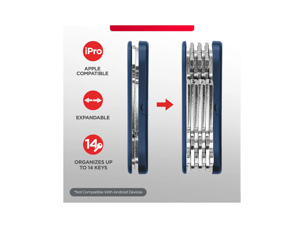 KEYSMART iPro V3 KS431-BLU-V3 Apple Find My, Blue (0810024058662)